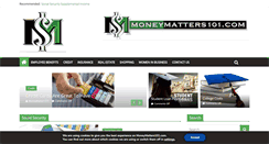 Desktop Screenshot of moneymatters101.com